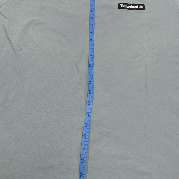 Timberland Light Blue Gray T Shirt - Picture 6 of 6